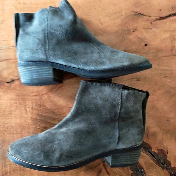 JOE'S Suede Ankle Boots - Picture 7 of 9